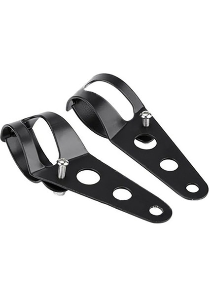 Motosiklet Evrensel Far Montaj Braketi Honda Kawasaki Bobber Racer KZ1000 KZ550 35MM-43MM Çatal Borusu (Yurt Dışından) fırsatları