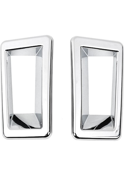 Arka Plaka Lambası Kapağı Dekorasyon Trim Etiket Ford Bronco Sport 2021 2022 Aksesuarları, Abs Gümüş (Yurt Dışından)