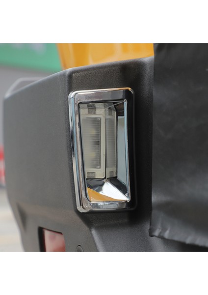 Arka Plaka Lambası Kapağı Dekorasyon Trim Etiket Ford Bronco Sport 2021 2022 Aksesuarları, Abs Gümüş (Yurt Dışından) fırsatları