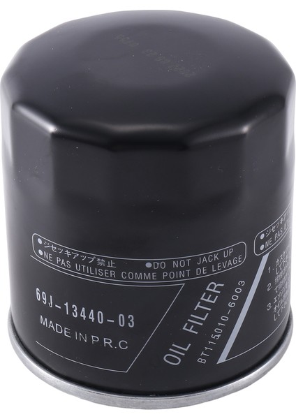 Yamaha 69J-13440-01-00 F150,F200,F225,F250 Dıştan Takma Yağ Filtresi 69J-13440-03-00 Için (Yurt Dışından)