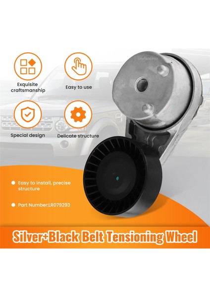 LR079293 Land Rover Range Rover Discovery 4 Için Tahrik Kayışı Gergi Kasnağı LR079293 (Yurt Dışından) indirimleri