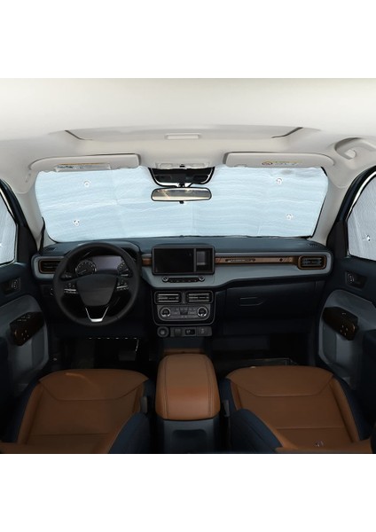 Ford Maverick 2022 2023 Için Araç Ön Camı Güneş Gölge Aksesuarları Uv Reflektör Ön Pencere Güneşlik Güneşlik Kalkan Kapağı (Yurt Dışından) modelleri