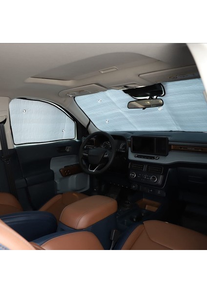Ford Maverick 2022 2023 Için Araç Ön Camı Güneş Gölge Aksesuarları Uv Reflektör Ön Pencere Güneşlik Güneşlik Kalkan Kapağı (Yurt Dışından) fırsatları