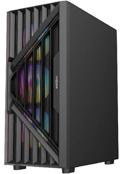 F9 650W 80PLUS Bronze Mesh 4X120MM Rgb Fanlı E-Atx Bilgisayar Kasası