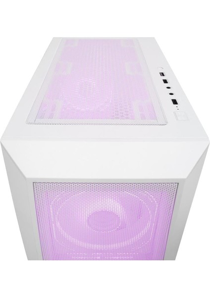 Glare Mesh Beyaz 4X120MM Argb Fanlı 650W 80PLUS Midt Atx Gamıng Kasa modelleri