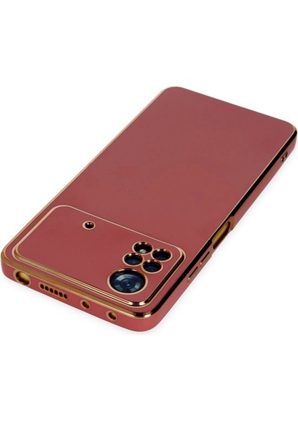 Xiaomi Poco X4 Pro 5g Kılıf Volet Silikon - Kırmızı Ferrg
