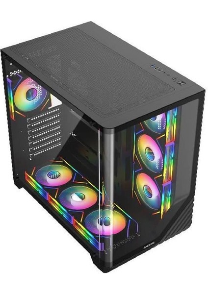 F3 750W 80PLUS Bronze 7X120MM Argb Fanlı Atx Bilgisayar Kasası