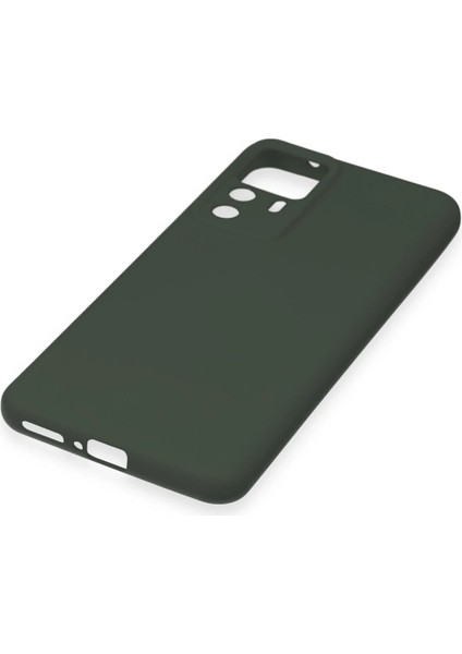 Xiaomi Mi 12T Pro Kılıf Nano Içi Kadife Silikon - Koyu Yeşil Ferrg indirimleri