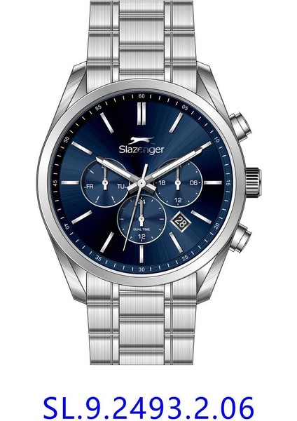 SL.09.2493.2.06 Quartz Çelik Gri Mavi Kadran 42 mm Erkek Kol Saati fiyatları