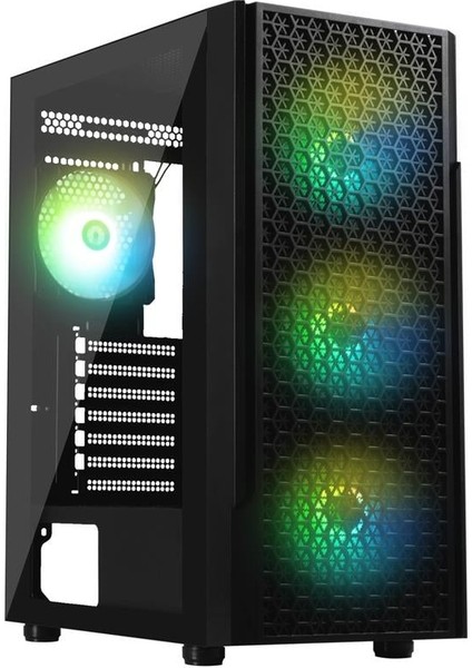 Bıtfenıx Proton Siyah 4X120MM Frgb Fanlı 600W 80PLUS Midt Atx Gamıng Kasa