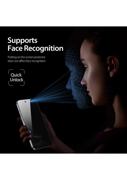 iPhone 16e ”ESD ANTI-STATIC” Gizli Hayalet Cam Ekran Koruyucu