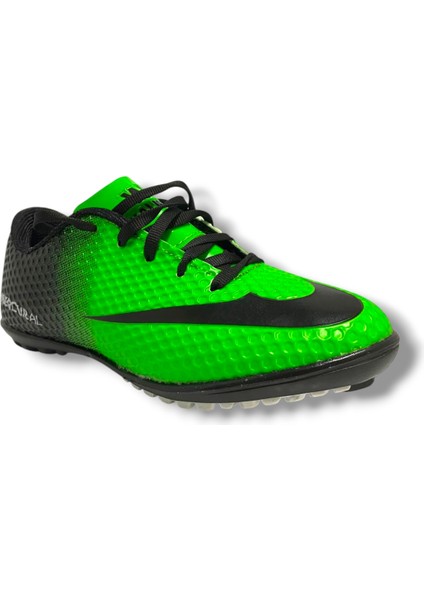 401-25 Çocuk Halı Saha Krampon Yeşil Siyah 31-35