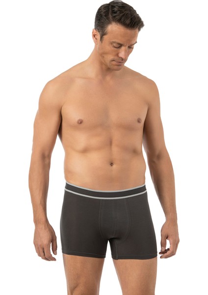Özkan 11226 Erkek %95 Pamuklu Likralı Süprem Kumaş Esnek Rahat Boxer Şort