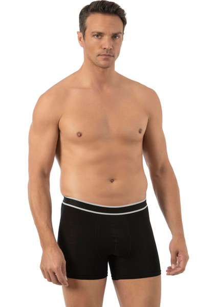 Özkan 11226 Erkek %95 Pamuklu Likralı Süprem Kumaş Esnek Rahat Boxer Şort