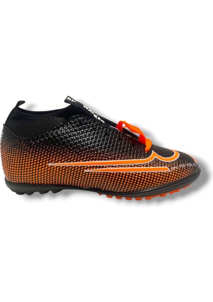 437-25 Çoraplı Halı Saha Krampon Siyah Turuncu 36-39 fiyatları