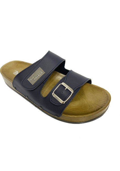 606-25 Anatomik Çift Bant Suya Dayanıklı Erkek Terlik