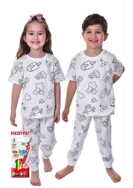 Boyanabilir Çocuk Pijama