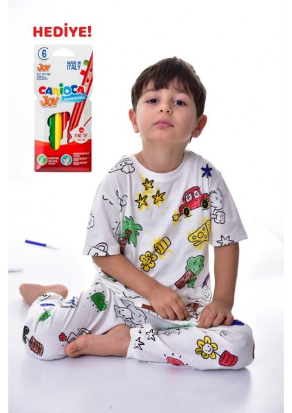 Boyanabilir Çocuk Pijama