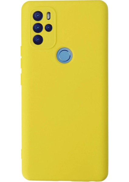 General Mobile Gm 21 Pro Kılıf Nano Içi Kadife Silikon - Sarı Ferrg