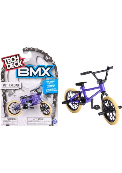 Tech Deck Bmx Parmak Bisikleti - Wethepeople - Mor