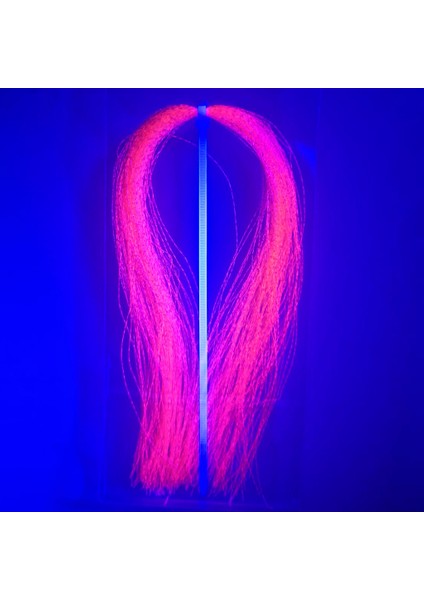 Ultraviyole Uv Neon Turuncu Damla Poşet Çapari Simi 40 Metre