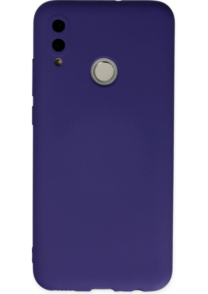 Huawei P Smart 2019 Kılıf Nano Içi Kadife Silikon - Mor Ferrg