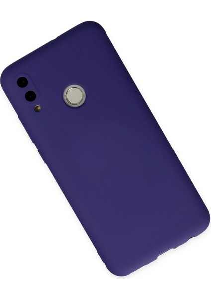 Huawei P Smart 2019 Kılıf Nano Içi Kadife Silikon - Mor Ferrg
