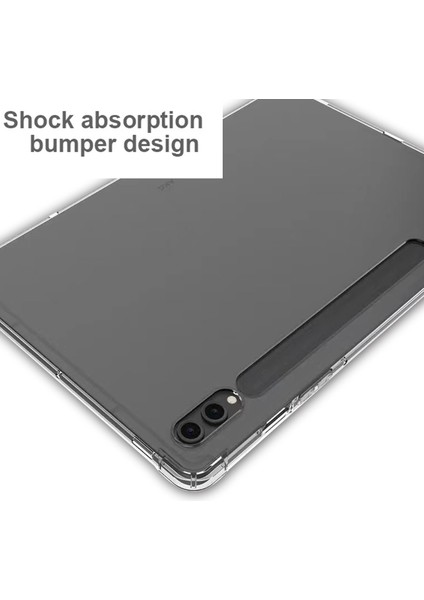Samsung Galaxy Tab S10 Ultra 14.6 Inc Antishock Köşe Korumalı Sararmaz Şeffaf Shockproof Esnek Kılıf Sm- X920 X926 fırsatları