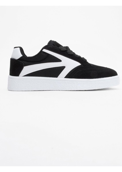 Kadın Anorak Spor Ayakkabı Siyah Beyaz fiyatları