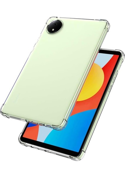 Xiaomi Redmi Pad Se 8.7 (2024) Inc Antishock Köşe Korumalı Sararmaz Şeffaf Shockproof Esnek Kılıf