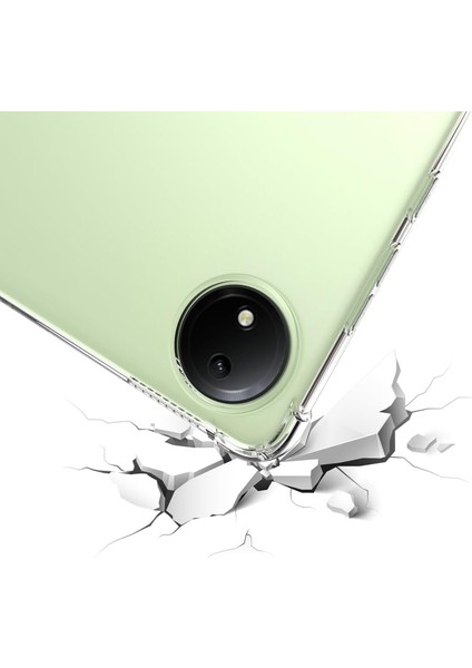 Xiaomi Redmi Pad Se 8.7 (2024) Inc Antishock Köşe Korumalı Sararmaz Şeffaf Shockproof Esnek Kılıf