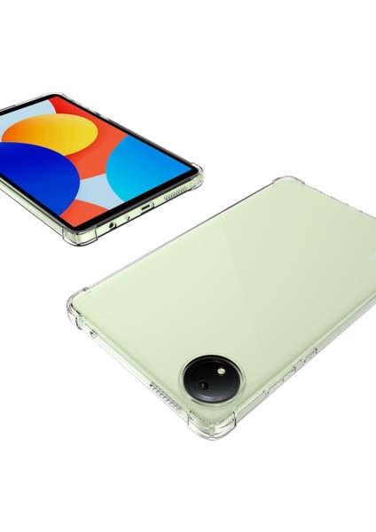 Xiaomi Redmi Pad Se 8.7 (2024) Inc Antishock Köşe Korumalı Sararmaz Şeffaf Shockproof Esnek Kılıf