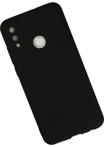 Huawei P Smart 2019 Kılıf Nano Içi Kadife Silikon - Siyah Ferrg
