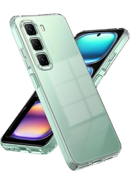 Infinix Hot 50 4g Uyumlu Kılıf Şeffaf Silikon