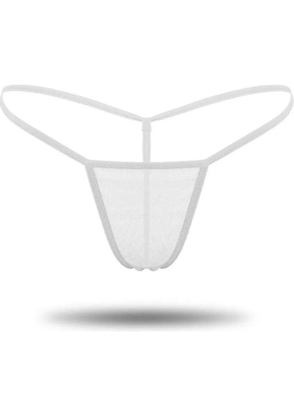 Kadın 3'lü Transparan Tül String BC1304