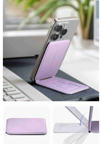 HS-017 Fuchsia Standlı Manyetik Kartlık fiyatları