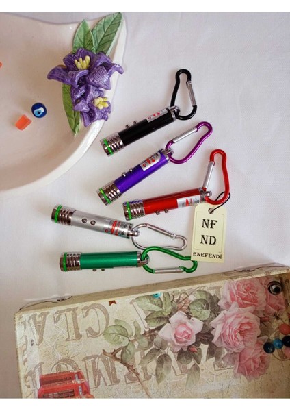 Lazer Fener 3 In 1 Kırmızı Beyaz ve Yanıp Sönen Işık, Fener 3 Fonksiyonlu Kırmızı modelleri