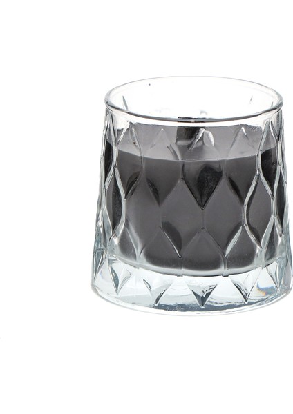 Kristal Cam Bardak Siyah Black Vanilya Kokulu Vegan Mum fiyatları