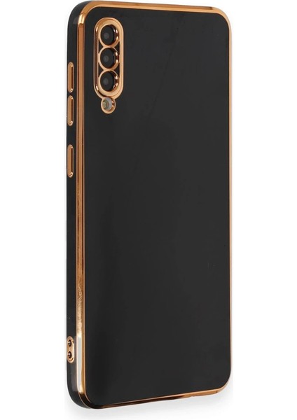 Samsung Galaxy A50 Kılıf Volet Silikon - Siyah Ferrg
