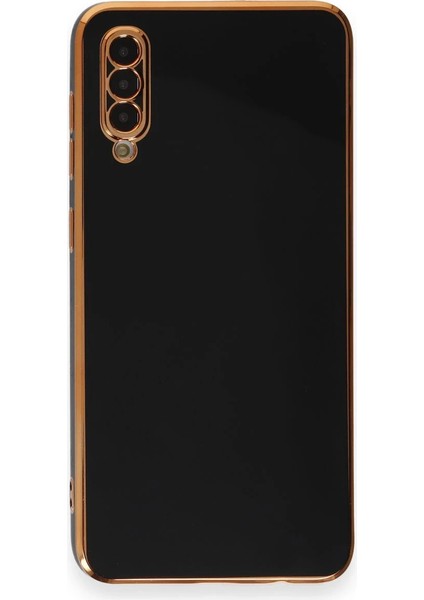Samsung Galaxy A50 Kılıf Volet Silikon - Siyah Ferrg