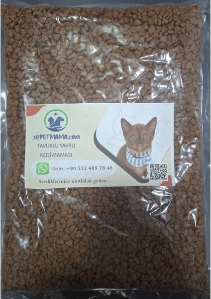 Tavuklu Yavrukedi Maması 1 kg