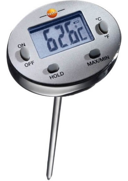 0560-1113 Su Geçirmez Paslanmaz Mini Termometre