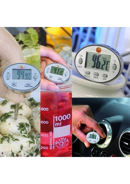 0560-1113 Su Geçirmez Paslanmaz Mini Termometre fiyatları