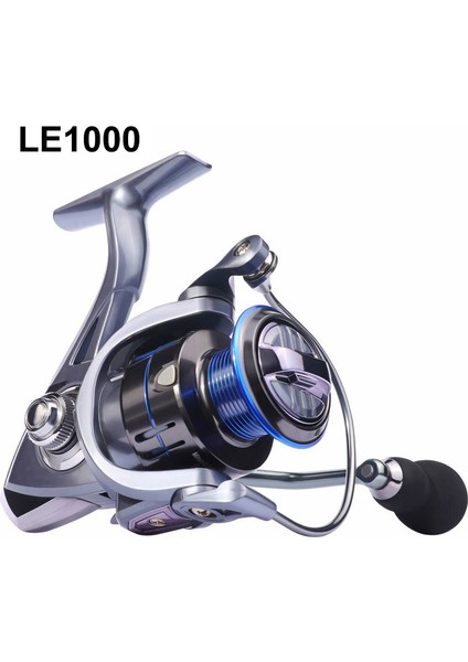 LE1000 Iplik Balıkçılık Makaraları 12 + 1bb Metal Makara Makaraları 15 kg Boşaltma Kuvveti Vidalı Kolu (Yurt Dışından)