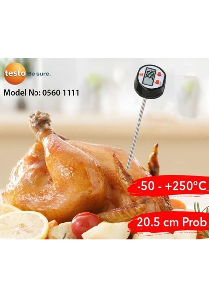 Üstten Göstermeli Mini Termometre 20.5cm Prob fiyatları