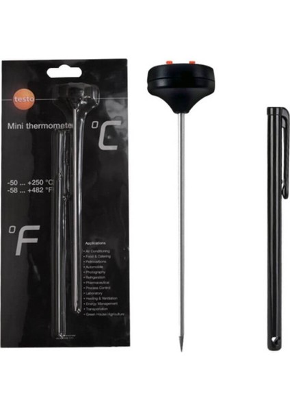 Üstten Göstermeli Mini Termometre 20.5cm Prob modelleri