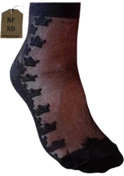 Tül Dikişsiz Kısa Konç Çorap Kokulu Rahat Esnek Tüllü Kadın Çorabı Pamuk 36-40 3 Adet modelleri