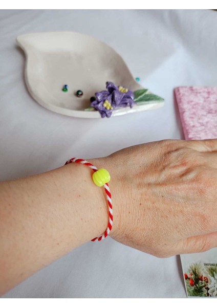 10 Adet Sarı Boncuklu Marteniçka Bileklik Şans Bereket Arkadaş Sevgili Eş Çocuk Hediye Bahar modelleri