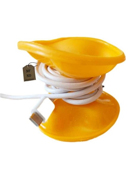 Kablo Düzenleyici Pratik Şarj USB Kablo Toplayıcı Cable Turtle Kablo Toparlayıcı Mavi 10 cm fırsatları