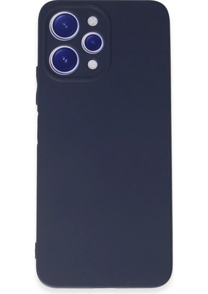 Xiaomi Redmi 12 Kılıf First Silikon - Lacivert Ferrg